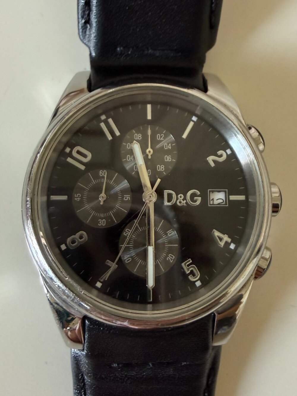 Vintage Dolce & Gabbana D&G Sandpiper Men's Chronograph Watch